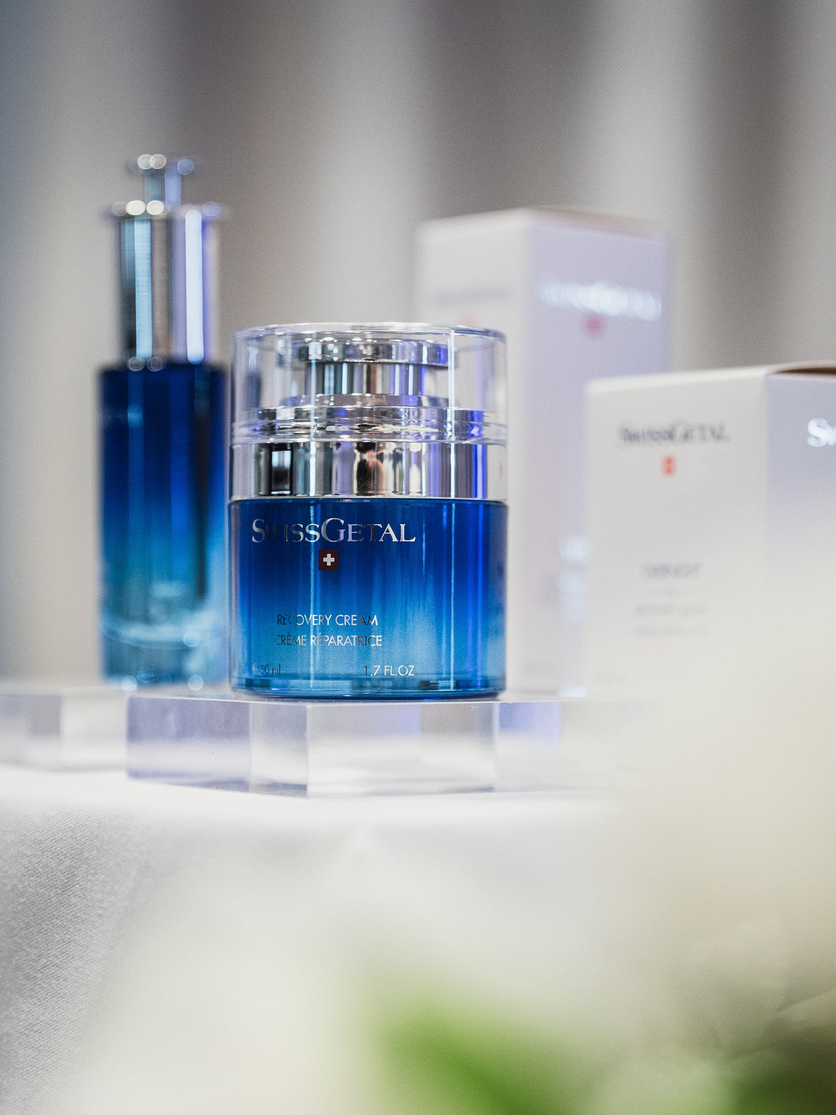 SwissGetal Launch Event Overnight Recovery Serum & Cream