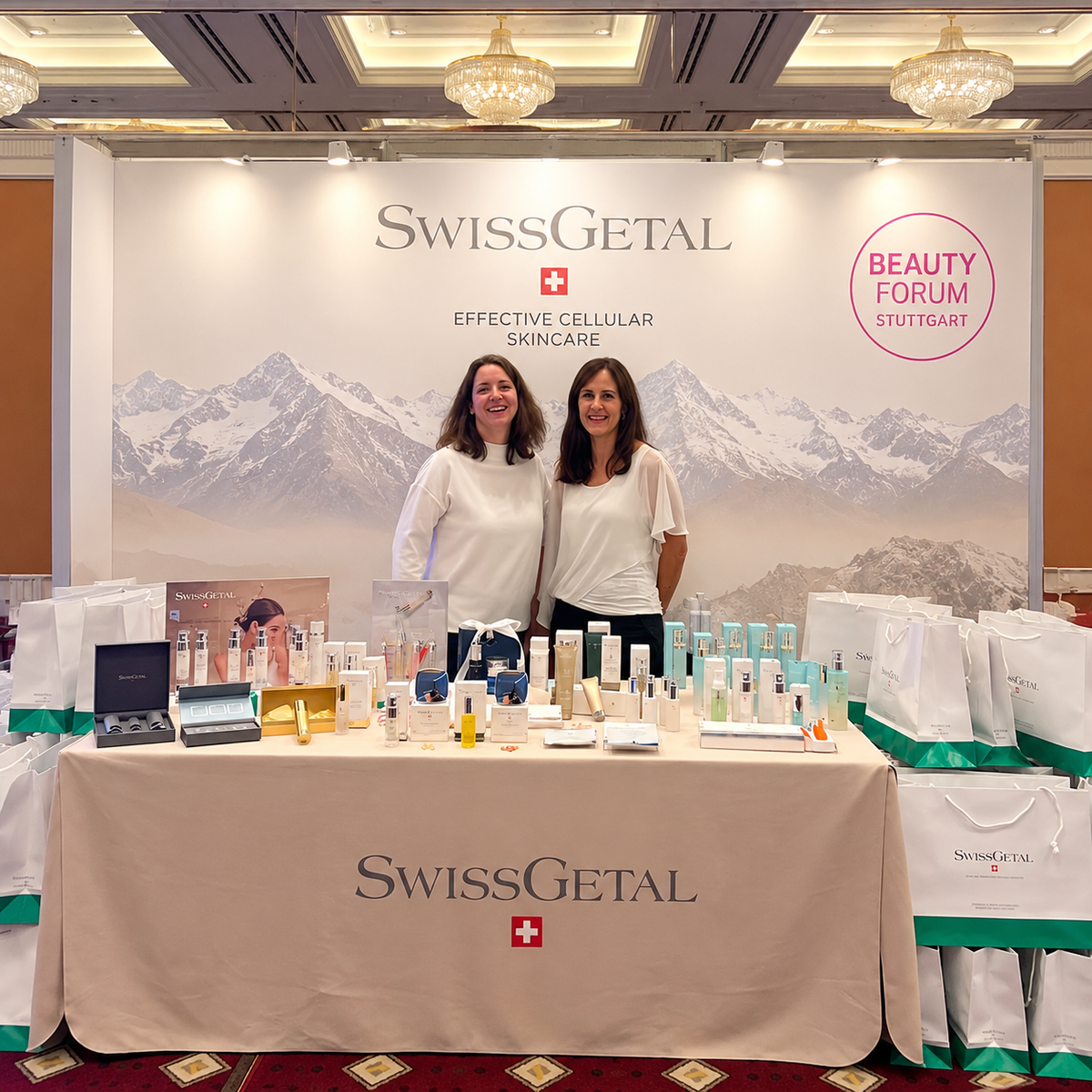 SwissGetal an den BEAUTY FORUM DAYS in Stuttgart