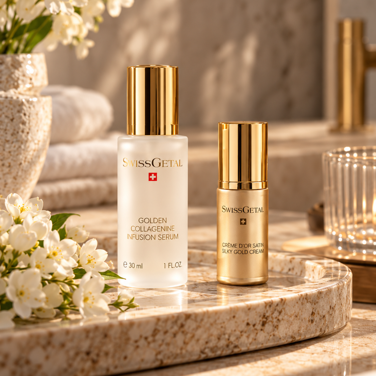 Radiant Peptide Gold Set